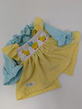 Hasbro Real Baby Shirt Duck Dress Vintage